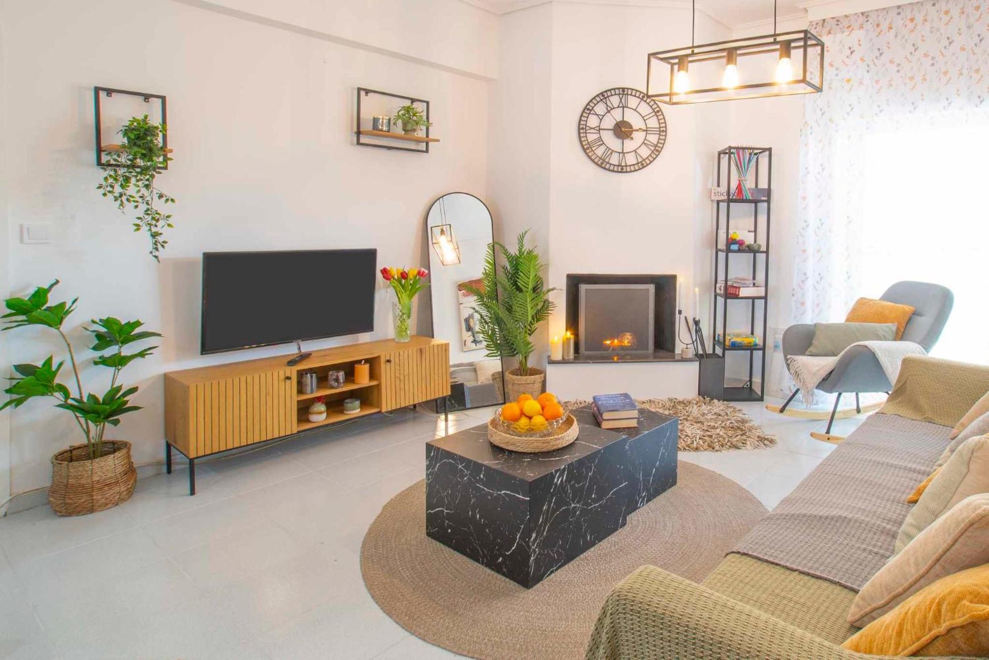 Top Floor Apartment In Халкис Екстериор снимка