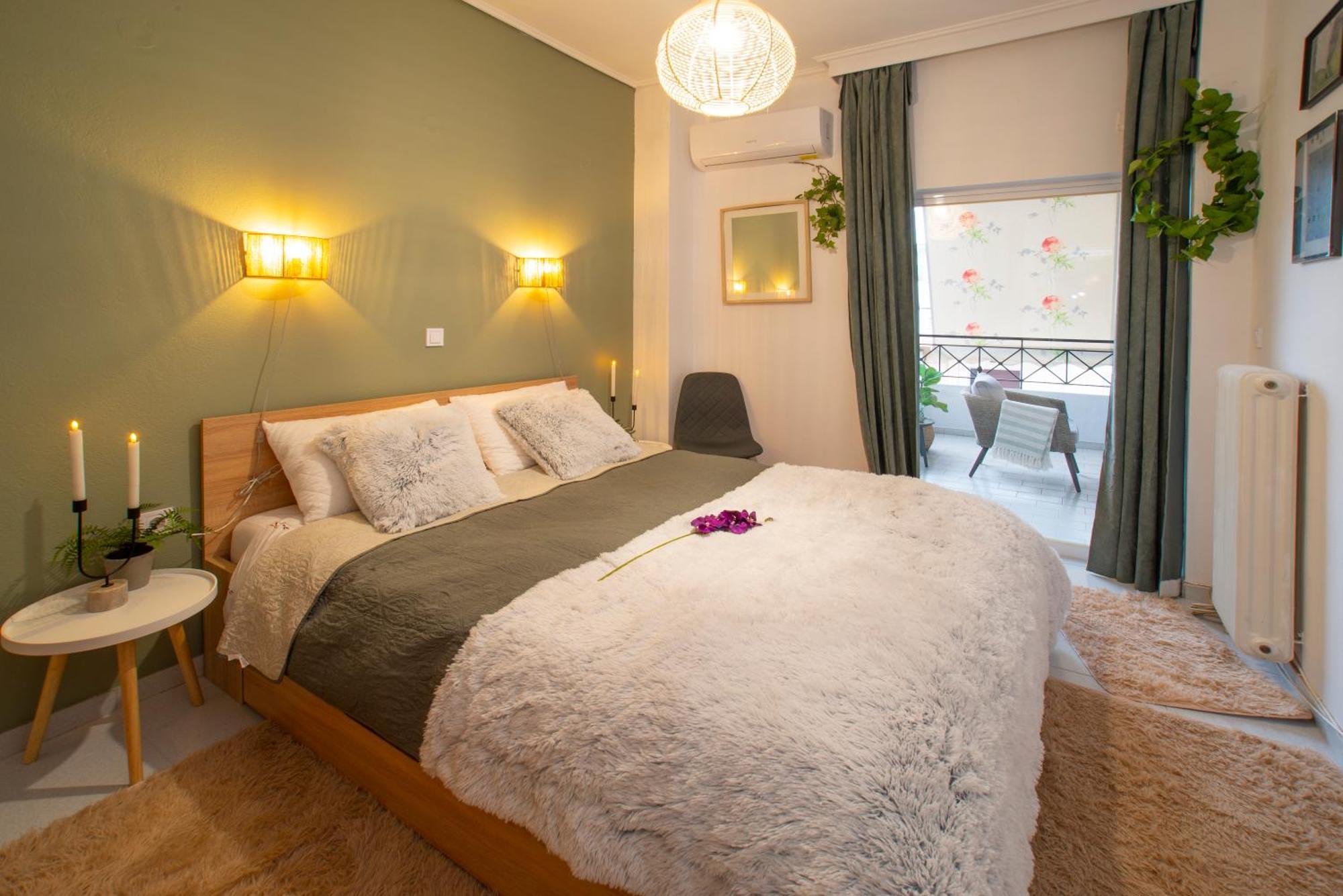 Top Floor Apartment In Халкис Екстериор снимка